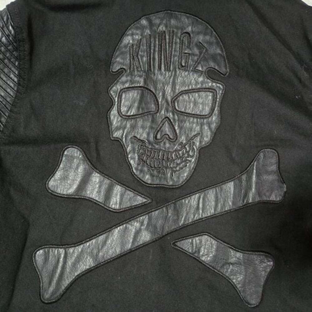 Kingz Jean / Denim Jacket ~ Men’s ~ L ~ Made in Turkey ~ Black